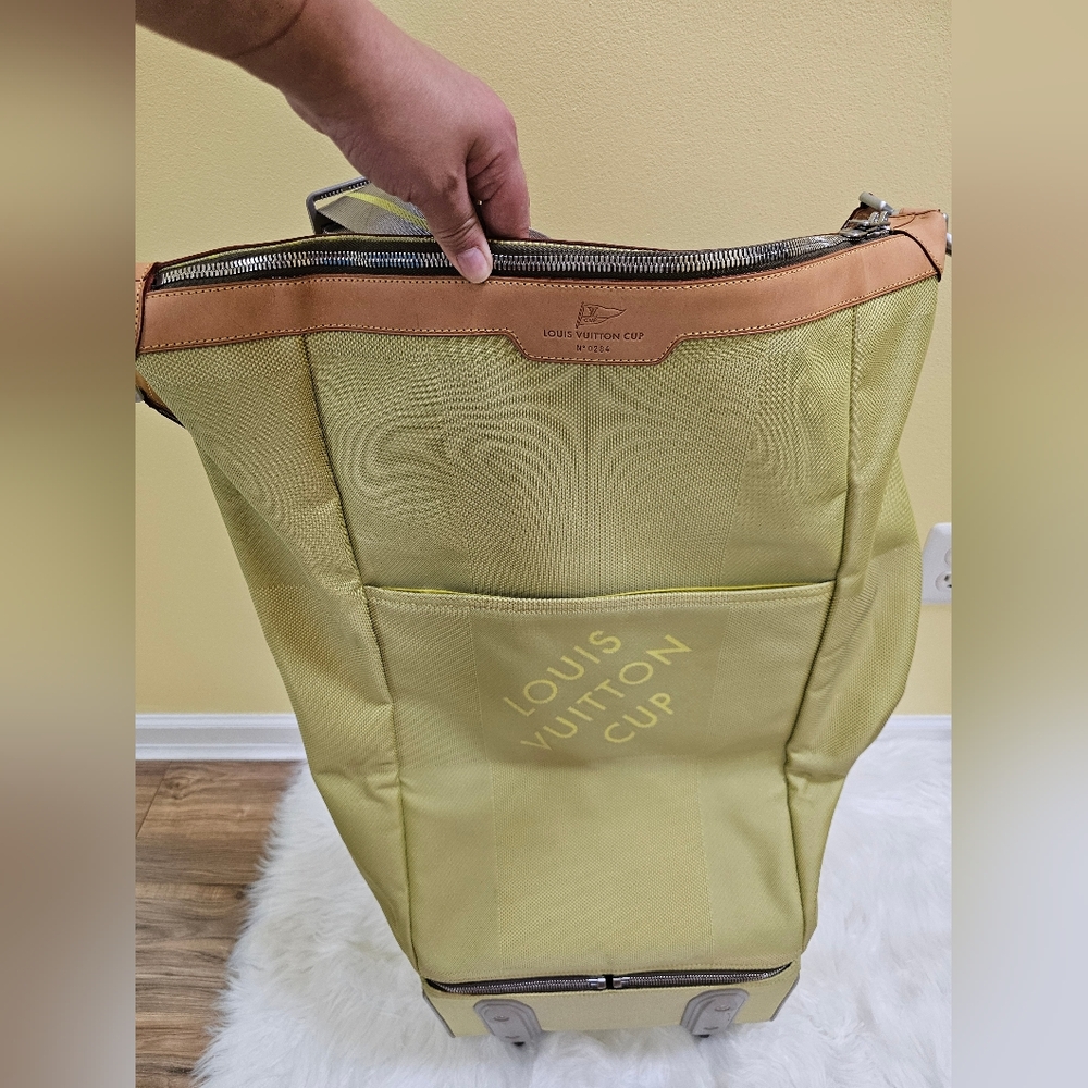 Louis Vuitton N°0284 Golf Bag Lime Green Limited Edition, Louis Vuitton Cup